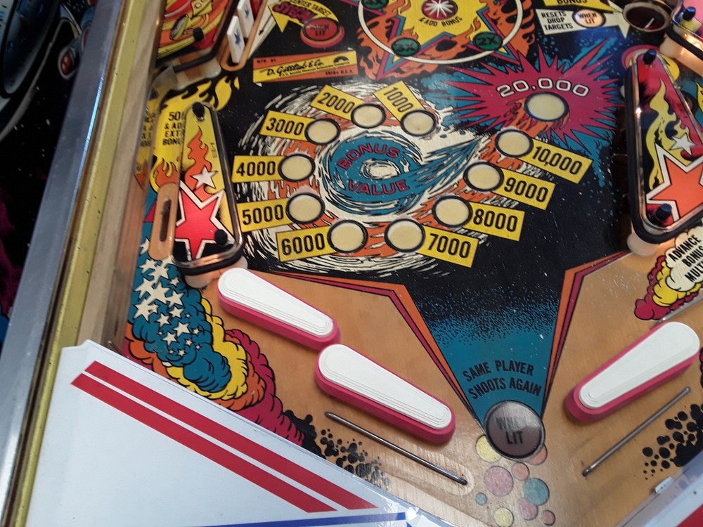 Solar Ride by Gottlieb Pinball Machine