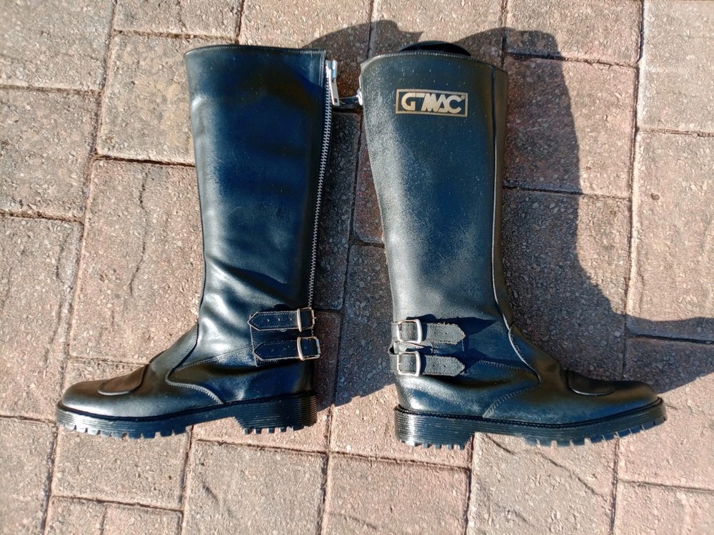 Vintage G-MAC Motorcycle Boots