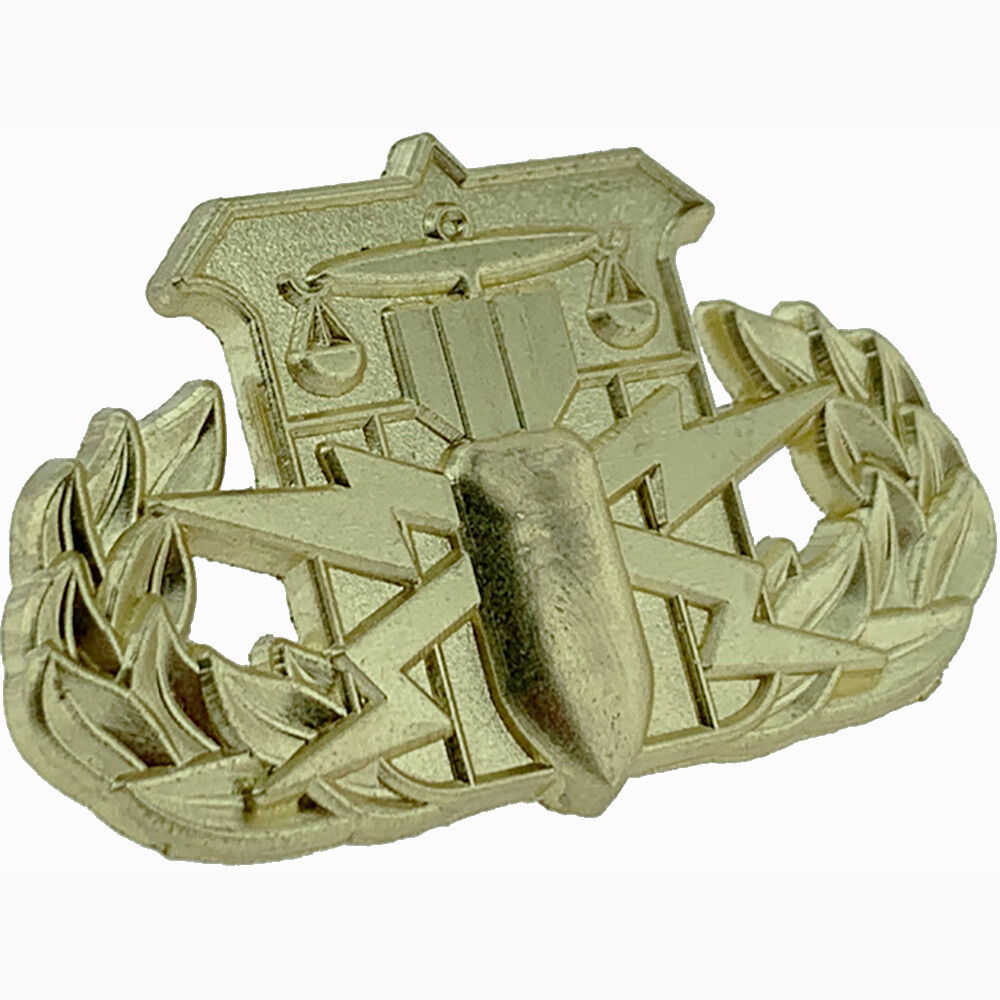 Hazardous Devices Technician HDT "Bomb Squad" Basic Uniform Pin in Gold