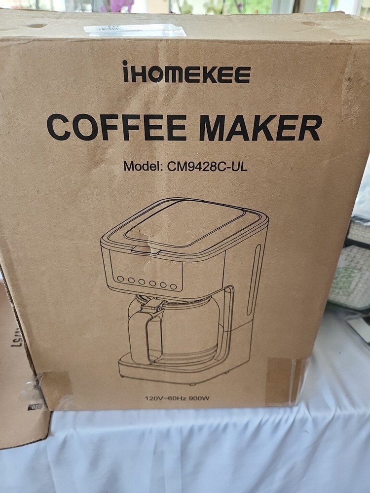 Ihomekee  Programable Coffee Maker  Model Cm9428C-UL