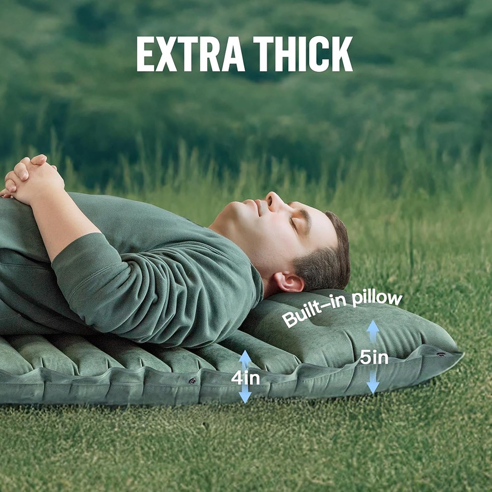 Ultralight Inflatable Camping Sleeping Pad - Camping Mattress for Backpacking
