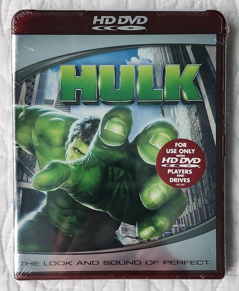 Hulk HD DVD 2003 Brand New