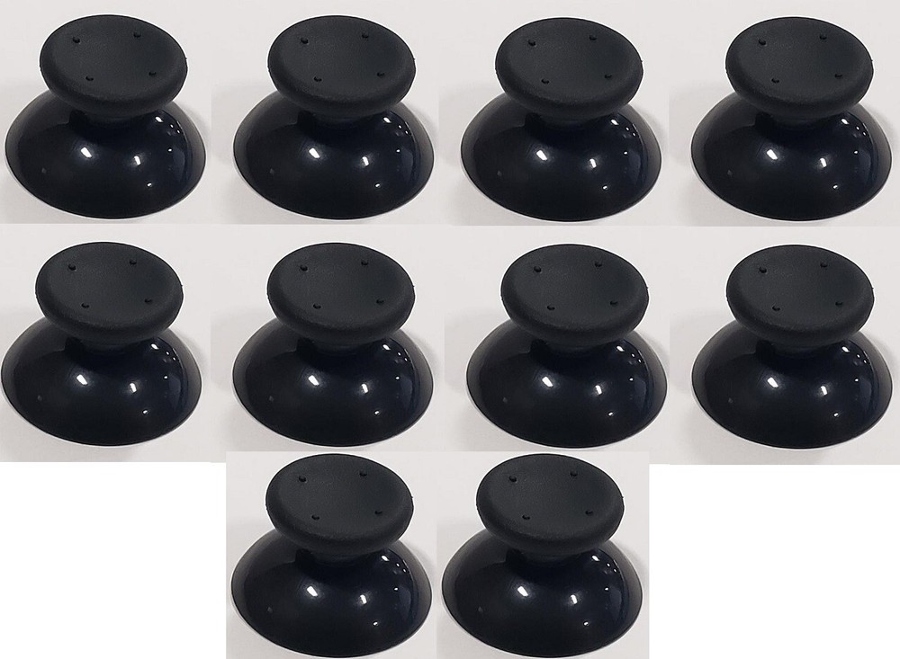 10x Replacement Analog Thumbsticks for Microsoft Xbox 360 XB360 Controller Black
