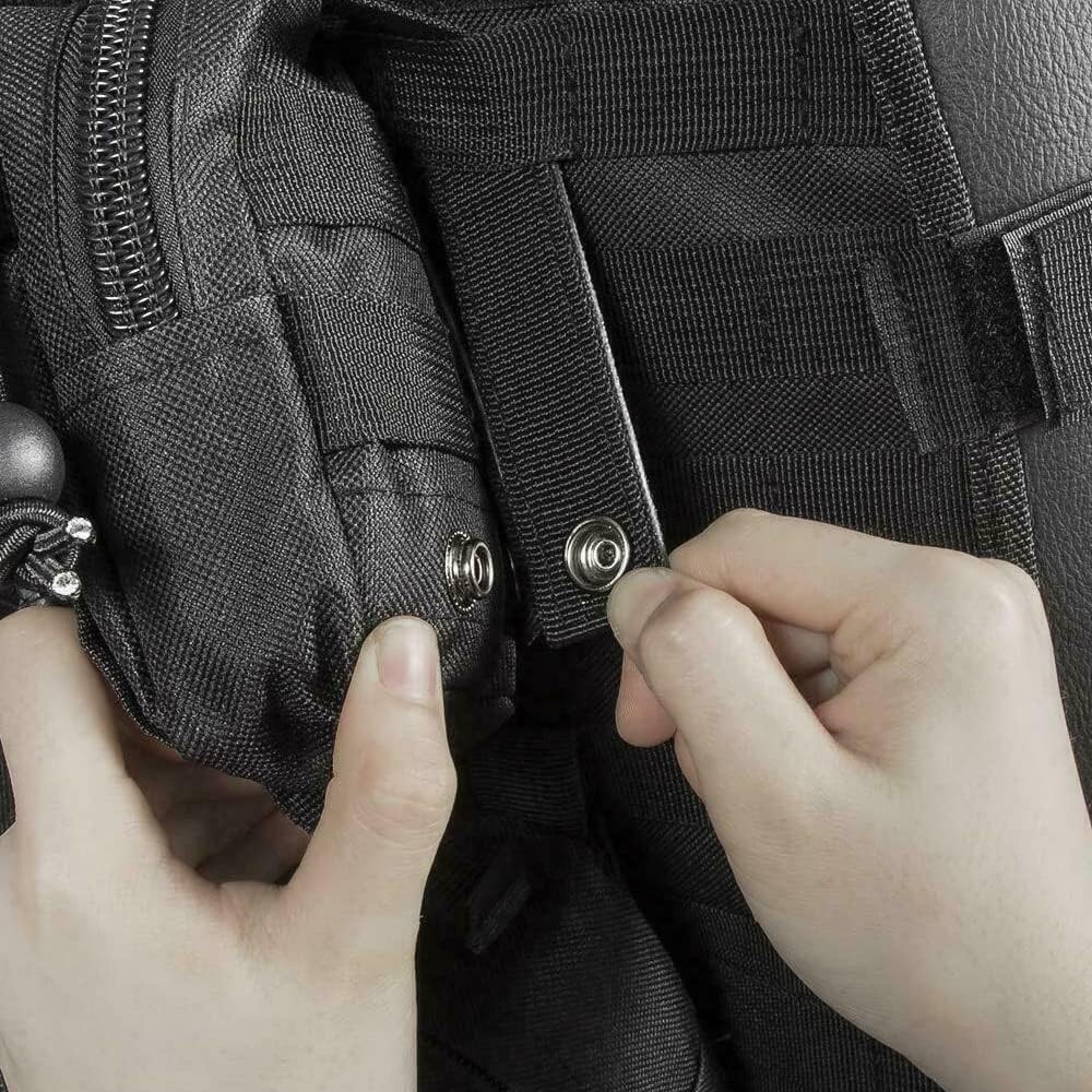 Universal Tactical Seat ​Back Organizer Vehicle Molle Panel Black