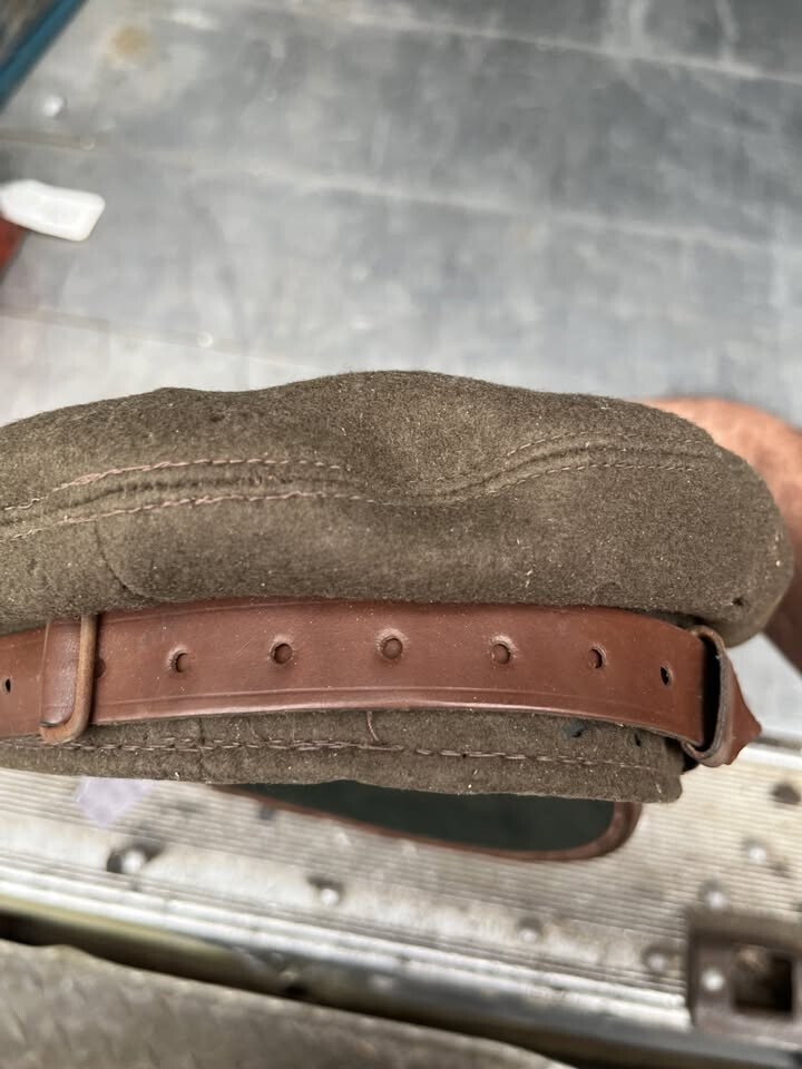 U.S. WWII Military Hat with personalized tag inside