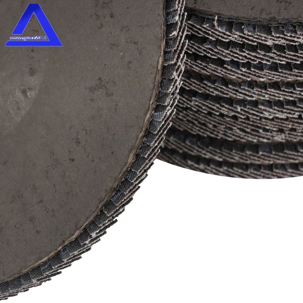 10Pack Flap Disc 40 Grit 7" × 7/8" Sanding Disc Bevel Type #29 For Angle Grinder