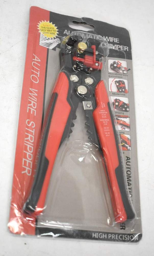Professional Electrician Wire Tool Cable Wire Stripper Cutter Crimper Automatic