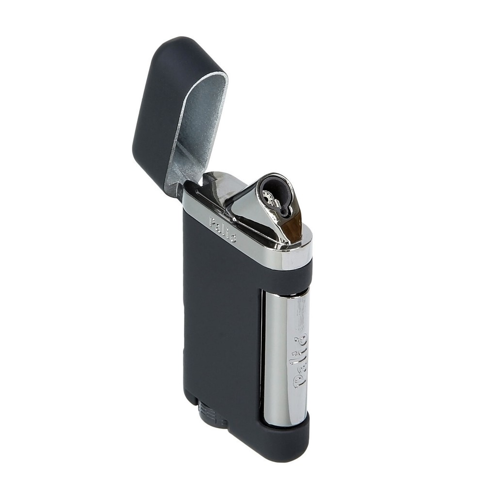 Palio - Lazio - Gunmetal - Angled Single Jet Lighter