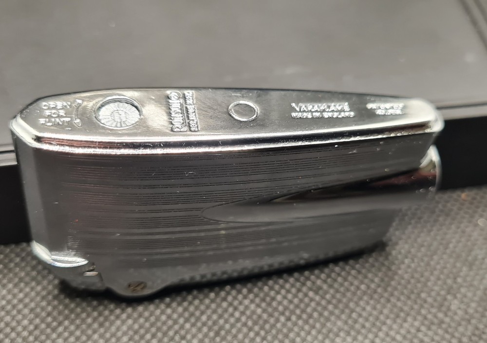 Boxed Mint Condition Ronson Varaflame & Ronson Cigarette Case Working Order