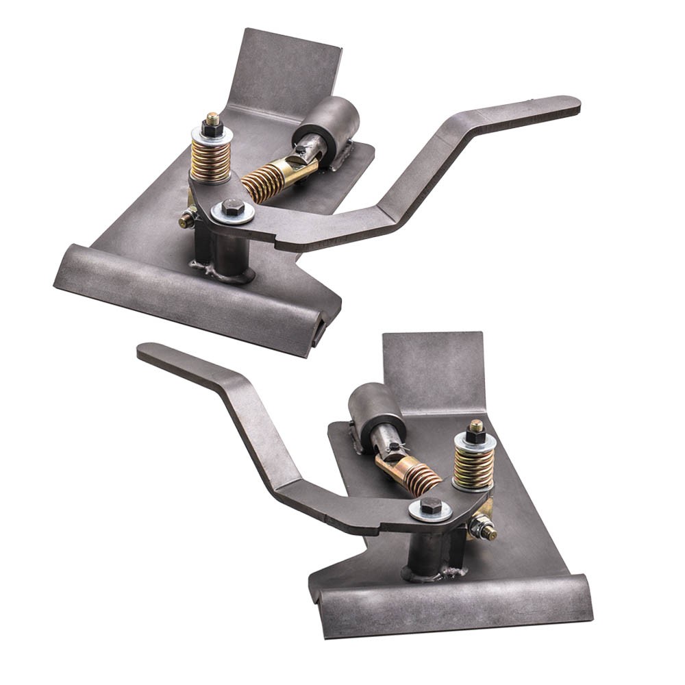 2* Universal Weld-On Skid Steer Quick Attach Conversion Adapter Quick Tach