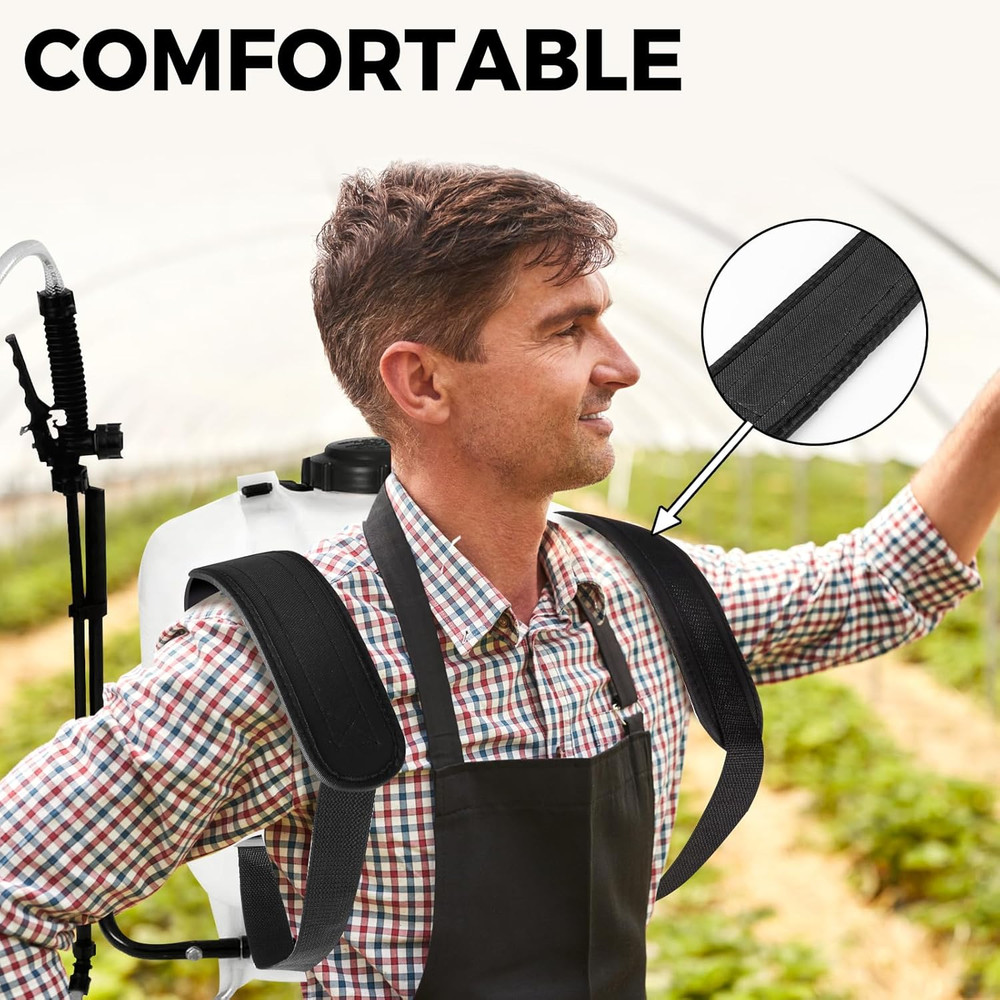 Backpack Sprayer Replacement Straps Padded Shoulder Straps for Sprayer with Alte