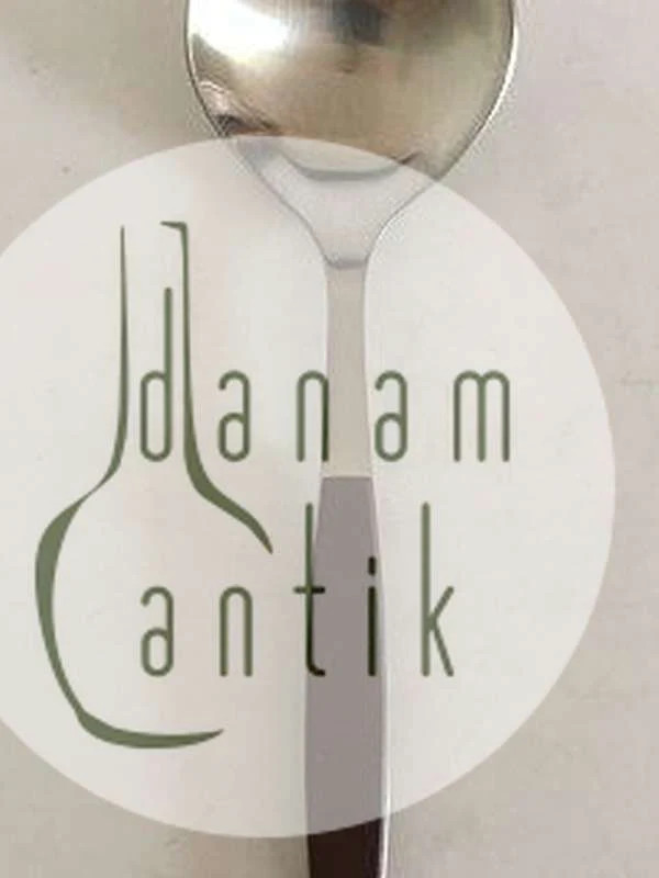 Georg Jensen Strata Brown Serving Fork / Spoon