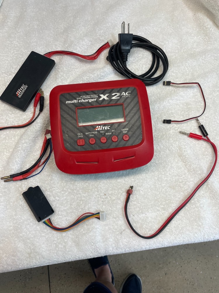 Hi-Tec X2 AC Plus Multi-Function AC/DC RC Charger