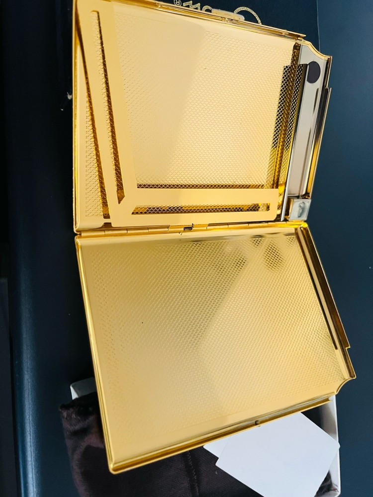 vintage colibri cigarette case
