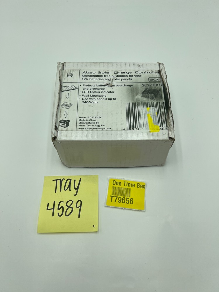 KISAE SC1220LD Technology Solar Charge Controller 20A Max 17.5VDC Nominal Input