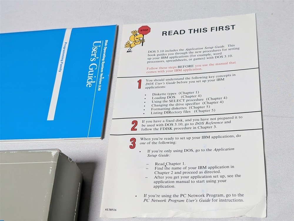 IBM Disk Operating System Version 3.10 1985: Vintage Software