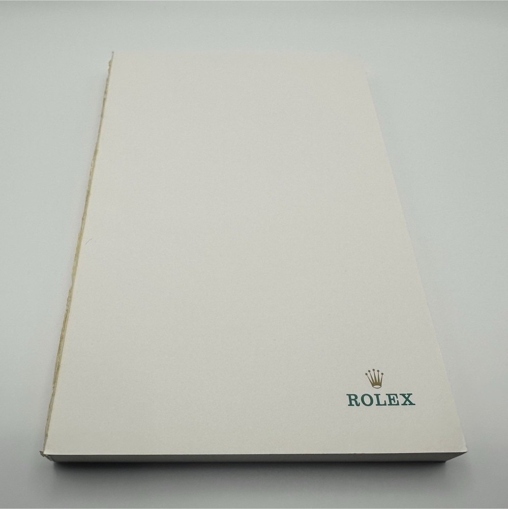 Rolex notepad