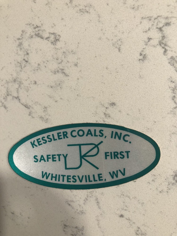 coal mining stickers nice older coal company