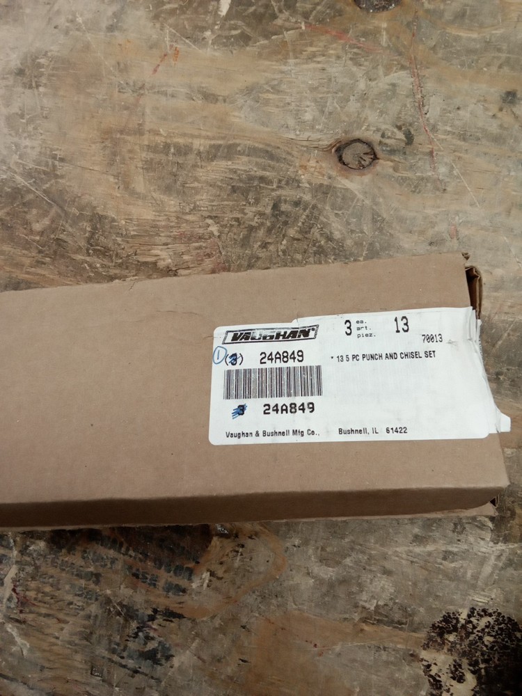 Dasco Pro 13 Punch And Chisel Set, 5 Pcs