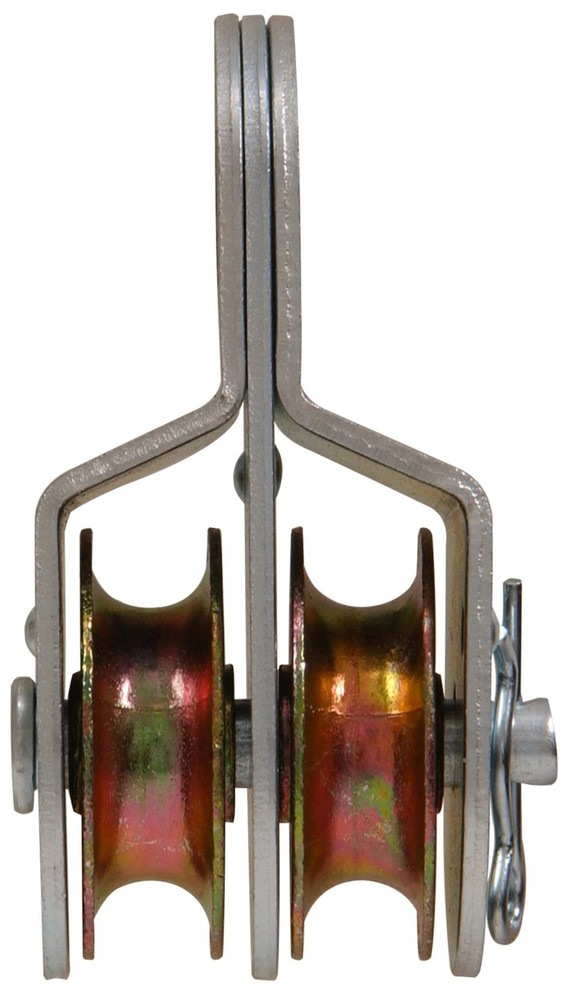 Hardware Essentials Double Sheave Fixed Pulley (1-1/2")