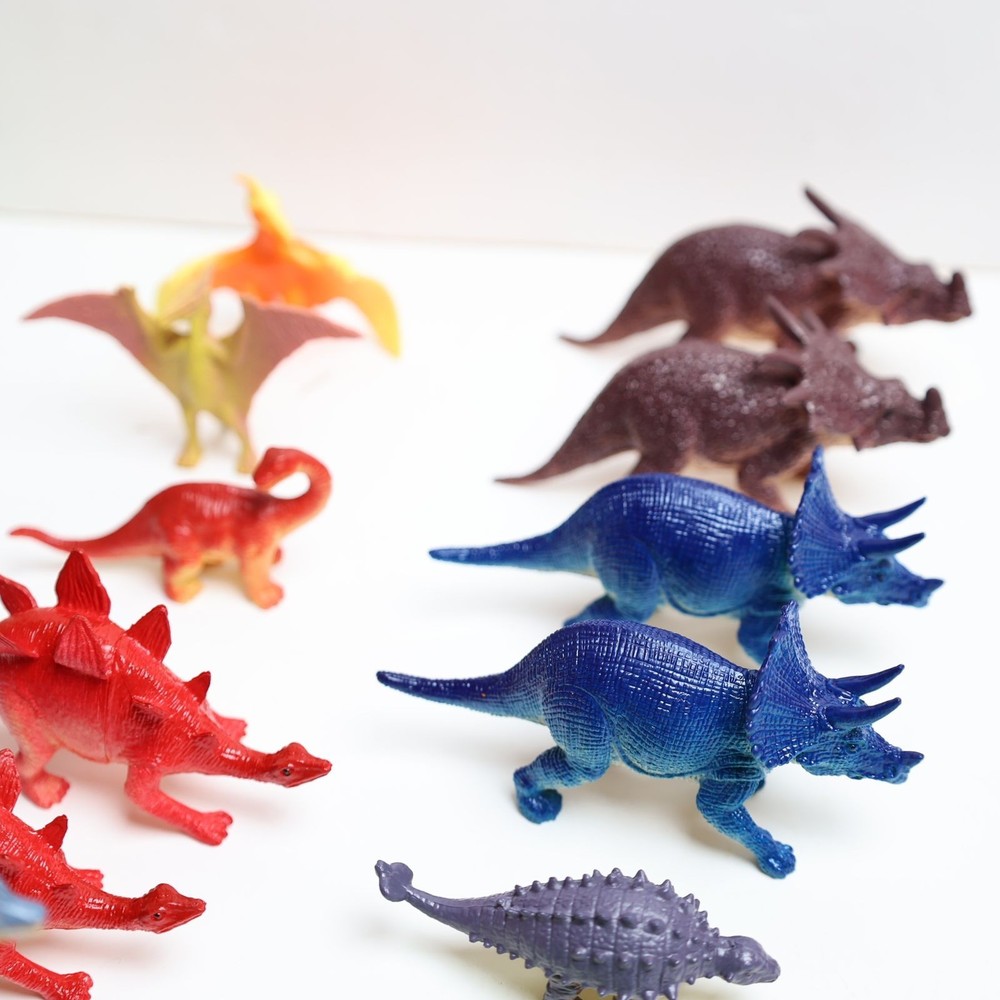 Dino Assorted Mini Dinosaur Figurines 55-Piece Set