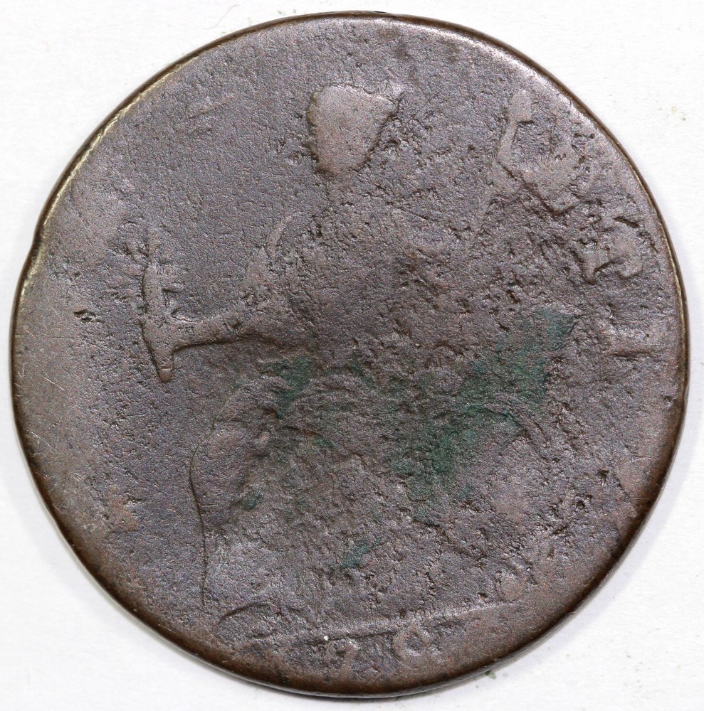 1786 Connecticut Colonial Copper Coin