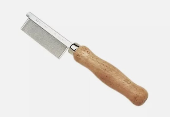 Flea Comb Wooden Handle