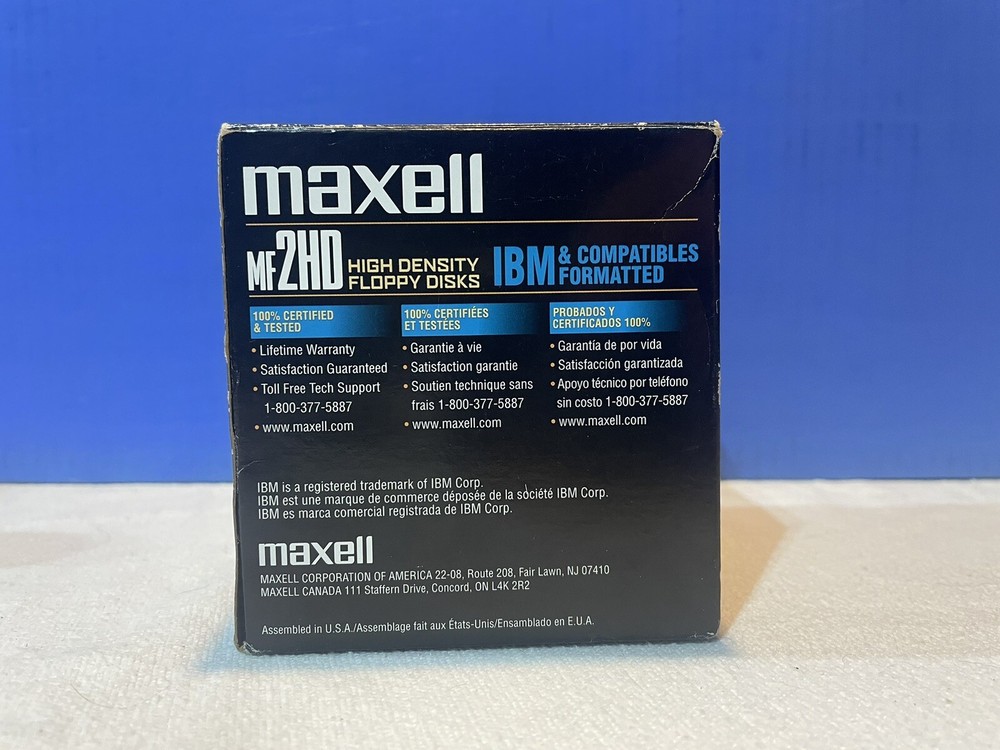 Maxwell floppy disks mf2hd 30pcs
