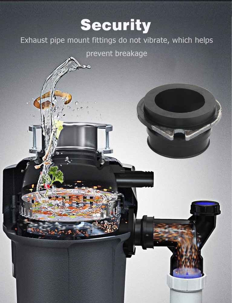"Garbage Disposal Flex Coupler Replacement Parts Compatible with Insinkerator"