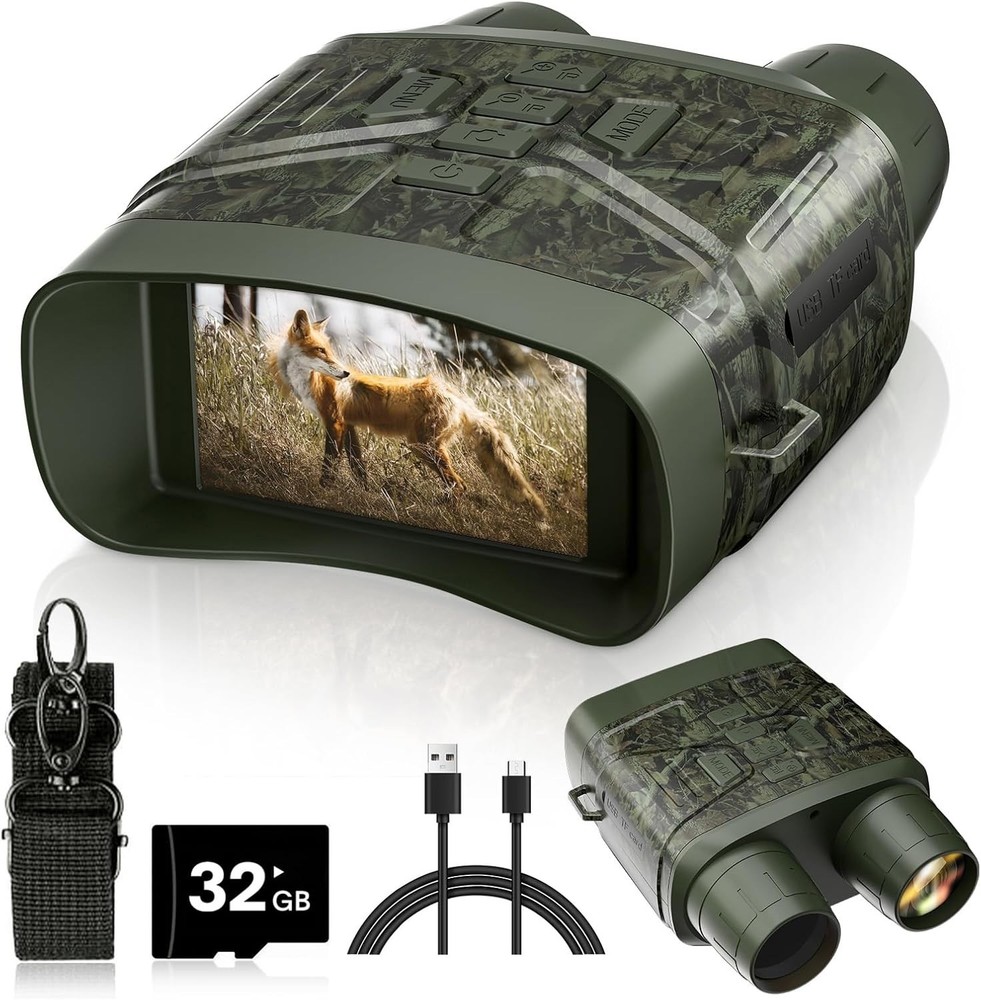 Camouflage Night Vision Binoculars - Wildlife Capture
