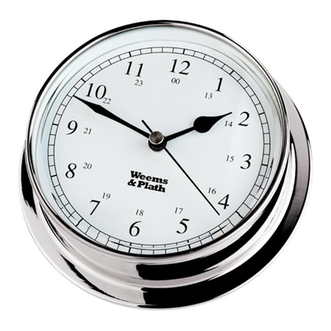 Weems & Plath 320500 Chrome Endurance 85 Clock
