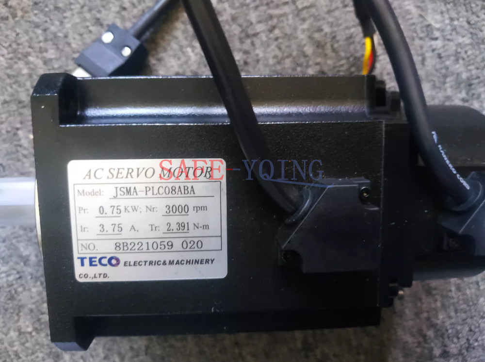 1PC TECO JSMA-PLC08ABA SERVO MOTOR JSMAPLC08ABA New