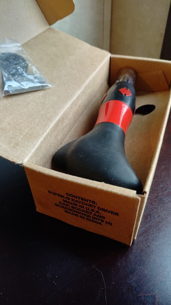 Super-G ratchet driver Tool wrench