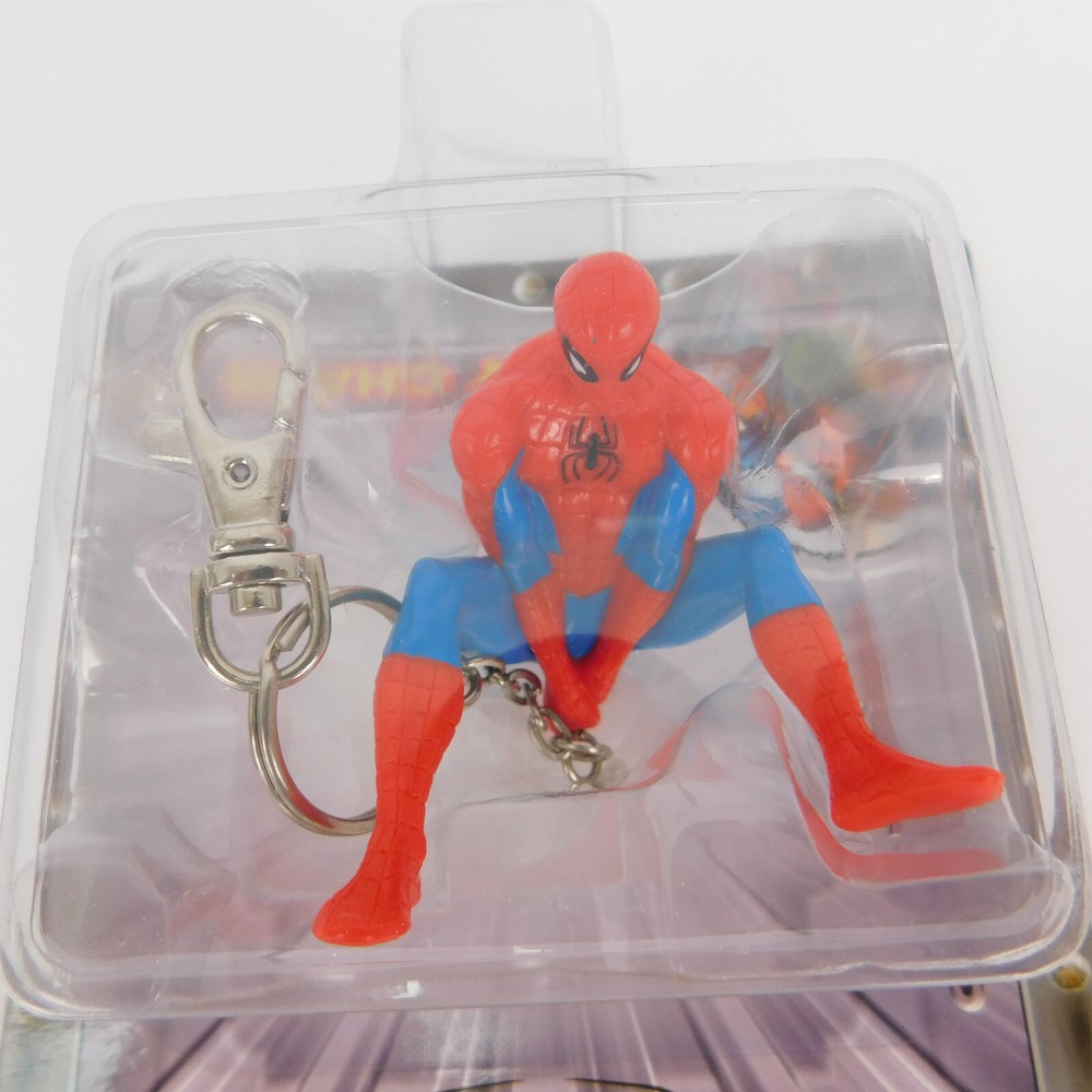 2002 Marvel Spider-Man Keychain / Keyring Web Climber Playfully yours Sealed