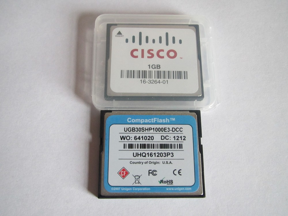 CISCO mem-cf-1gb Compact Flash