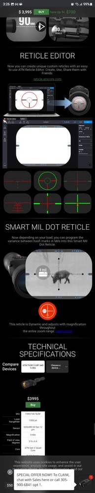 Thor 5 Thermal Scope