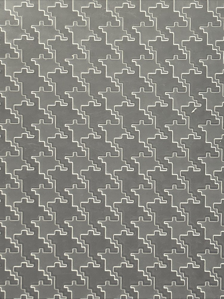 Cuttlebug Houndstooth Embossing Folder, Scrapbooking, Card Making Crafts