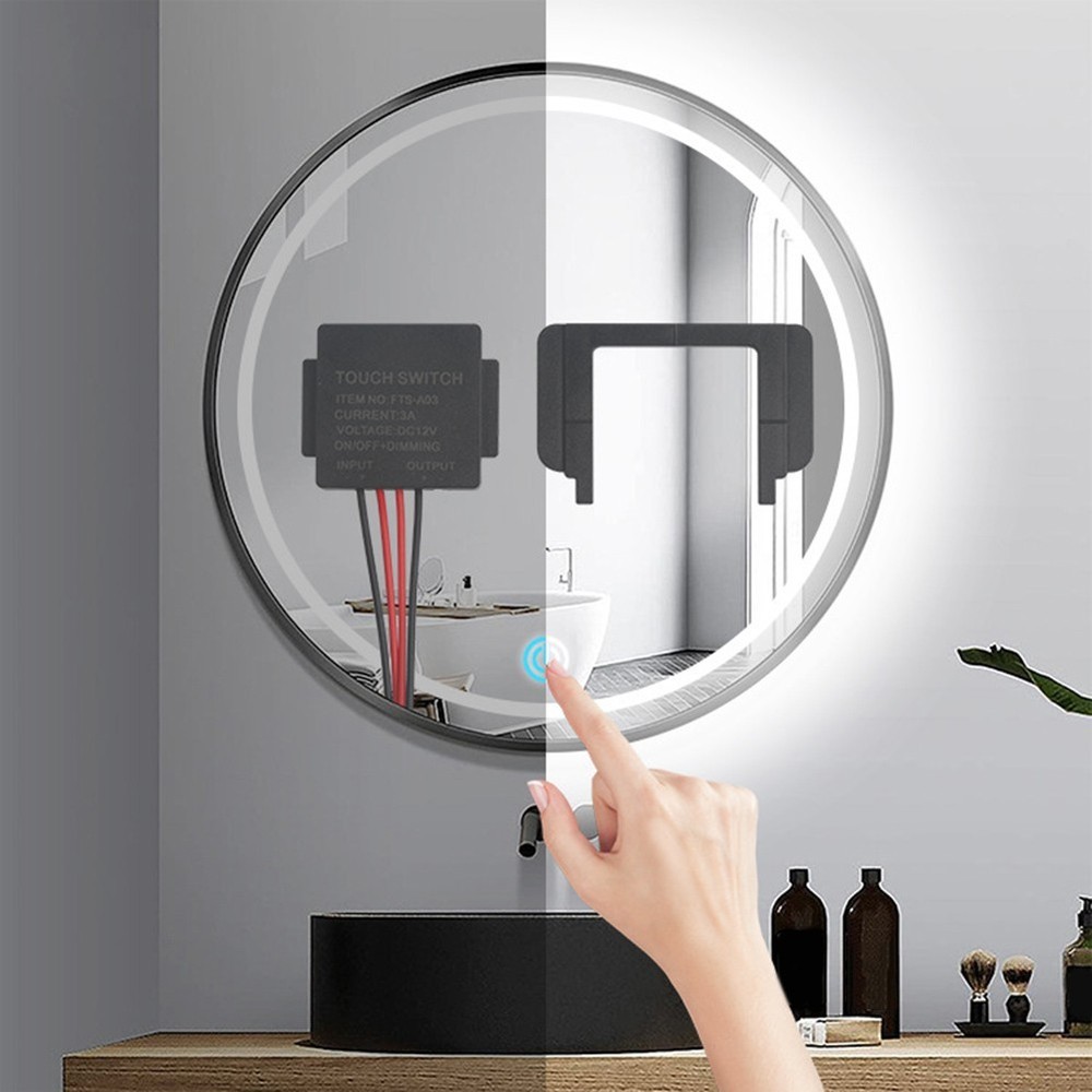 Touch Activated Light Control System Tailored for Bathroom For mirrors 12V