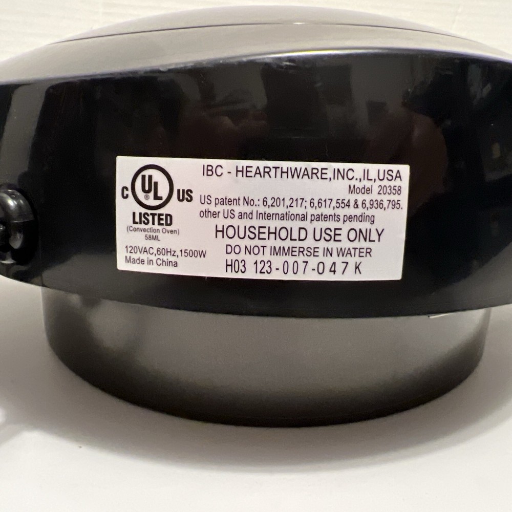WORKING Nuwave Pro Infrared Oven 20358 Replacement Digital Heartware