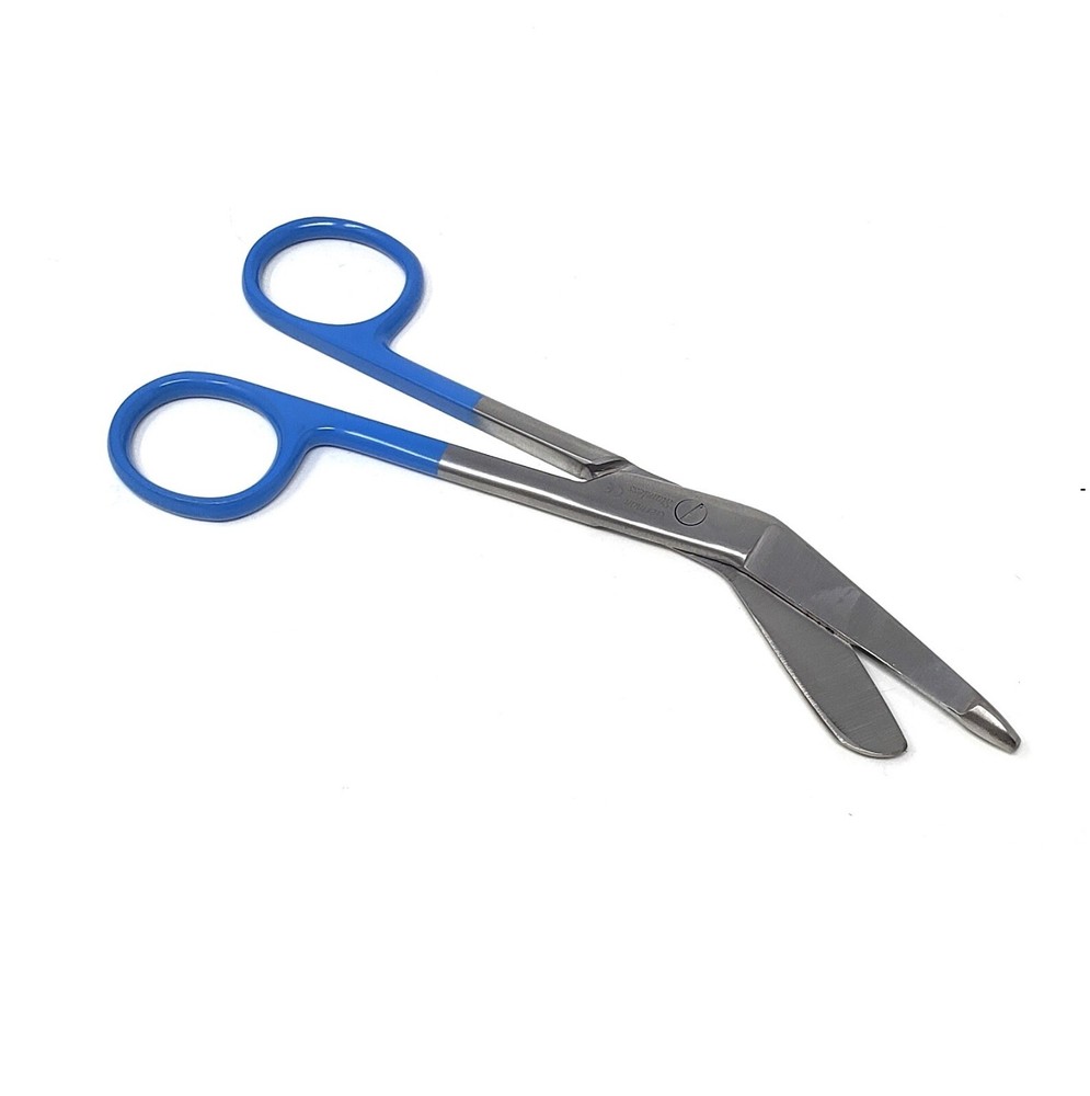 Premium Bandage Scissors 5.5'' Blue Handle Surgical Instruments