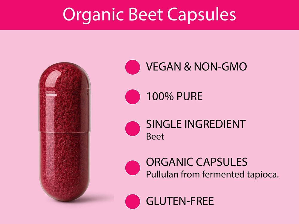 Organic Beet Capsules