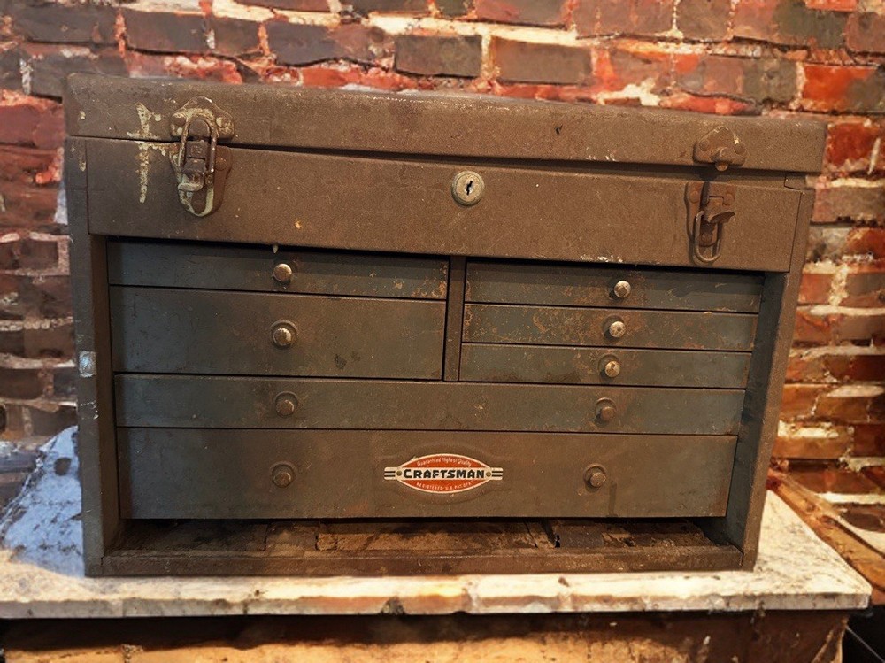Craftsman Metal Tool Chest with Multiple Drawers