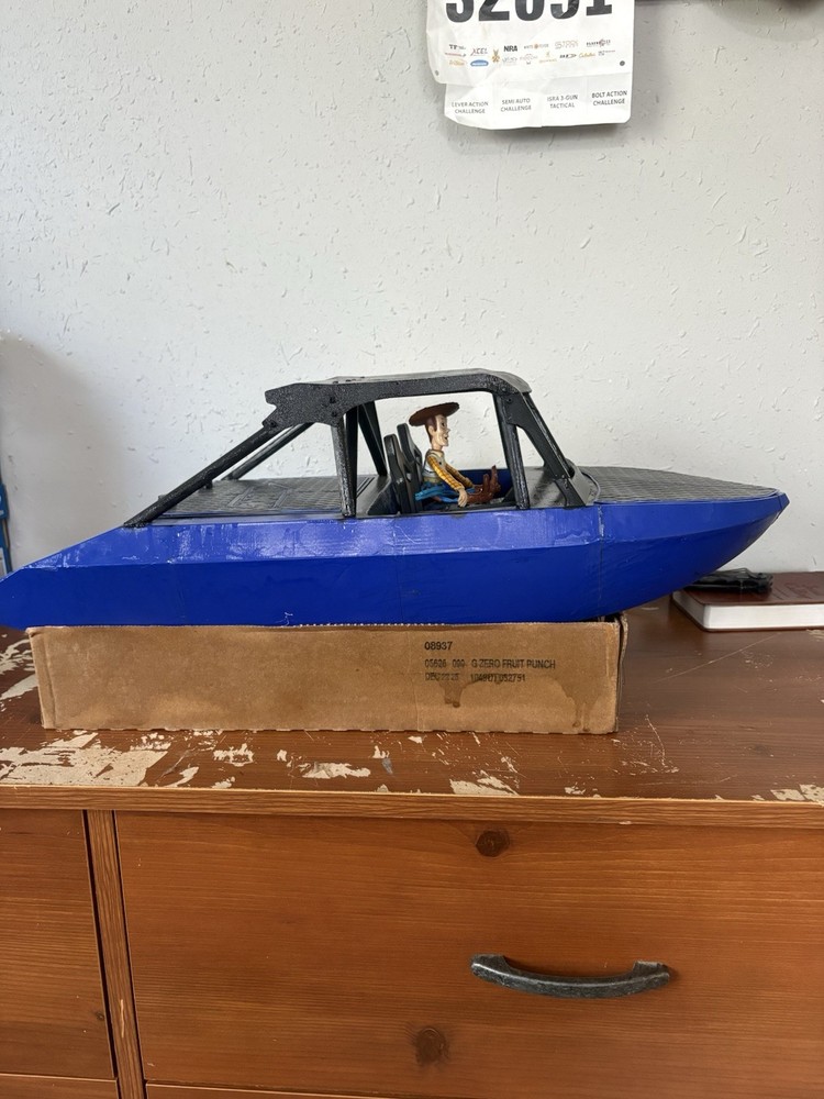 1/6 Scale Rc Jet Boat