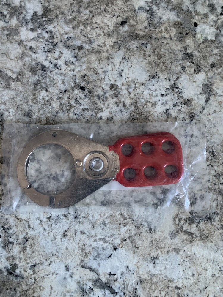 Abus Safety Hasp Red 1.5" 93201B H702