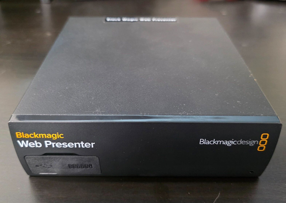 Blackmagic Web Presenter