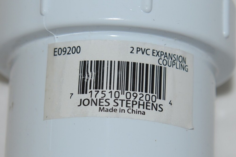 Jones Stephens E09200 2 Inch PVC IPS Expansion Coupling