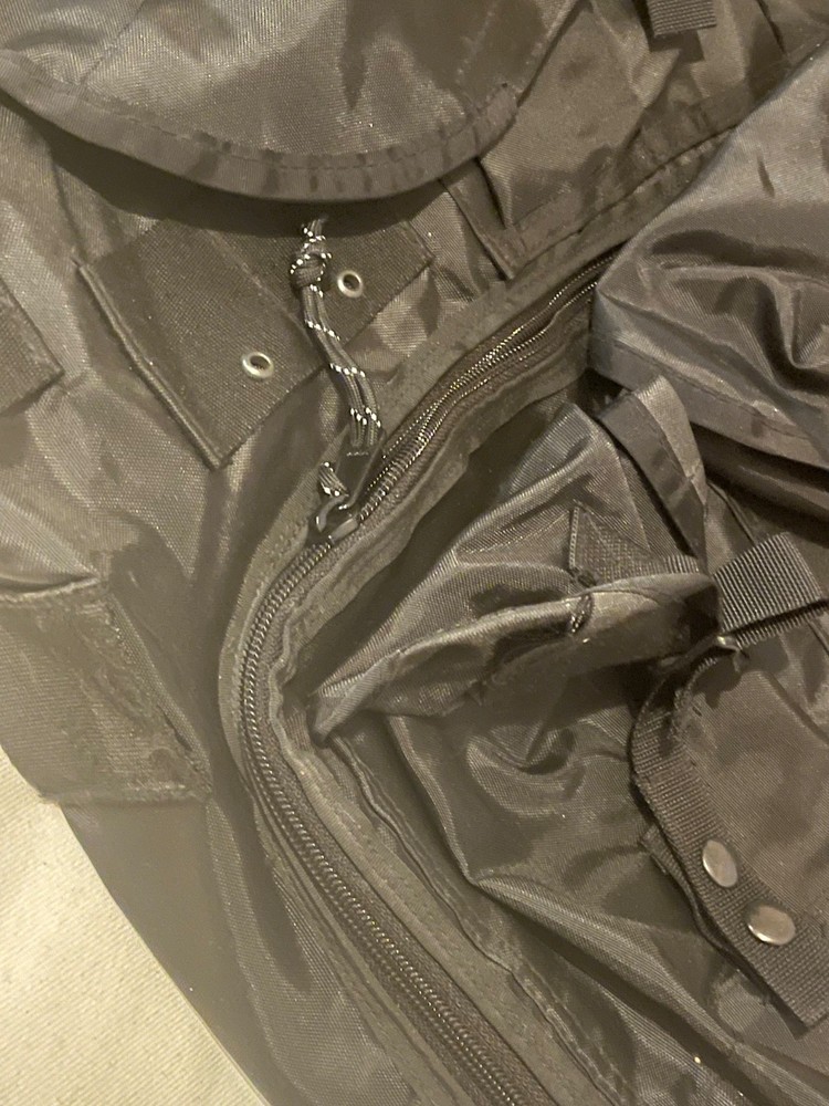 Modified ALICE pack YKK Zipper Large Black NOT USGI