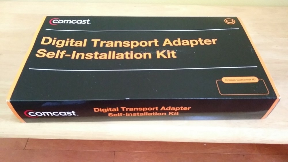 Comcast Digital Transport Adaper DTA Self-Installation Kit