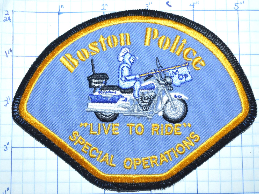 MASSACHUSETTS, BOSTON POLICE DEPT SPECIAL OPERATIONS PATCH
