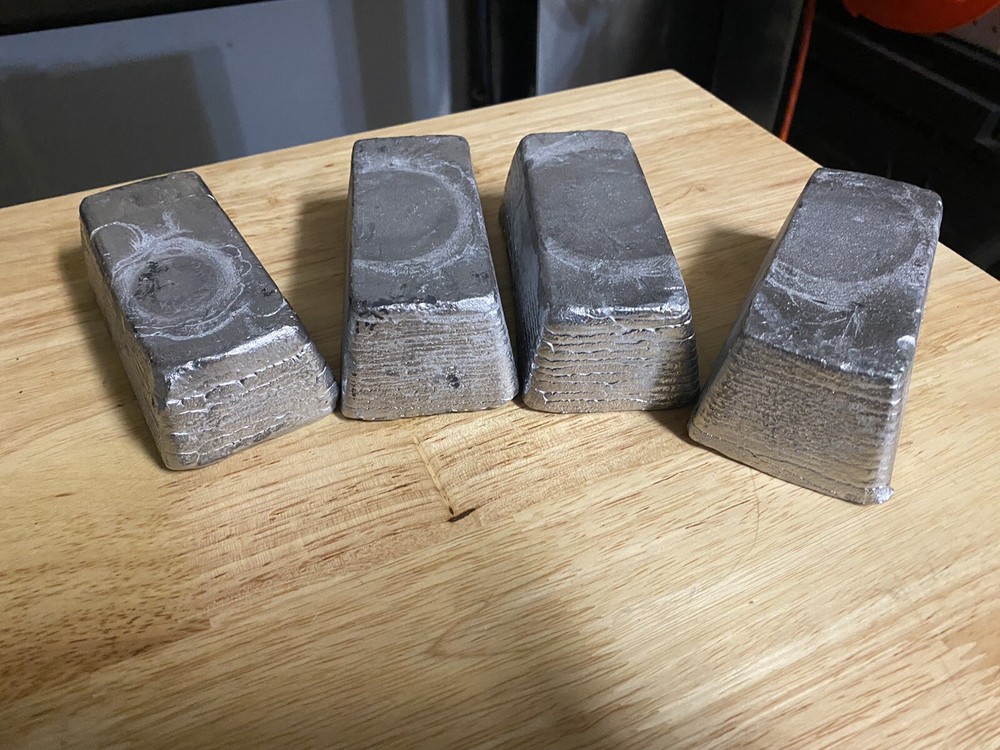 20+ lbs Lead ingots for bullet casting, sinkers, etc.